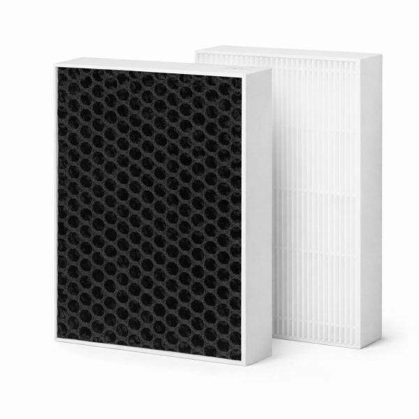 Blueair DustMagnet 5240i replacement filter rectangular HEPA and carbon filter set
