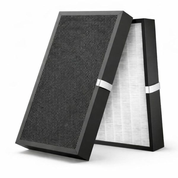 Blueair HealthProtect 7470i replacement filter dual-panel HEPA and carbon filter image