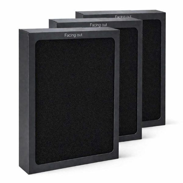 Blueair HealthProtect 7770i replacement filter with front carbon layer and rear HEPA filter on clean white background