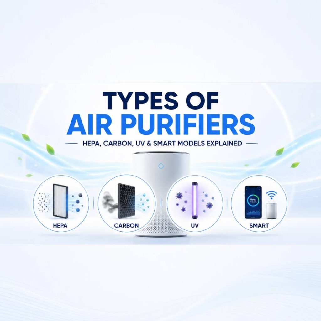 air purifier types banner image
